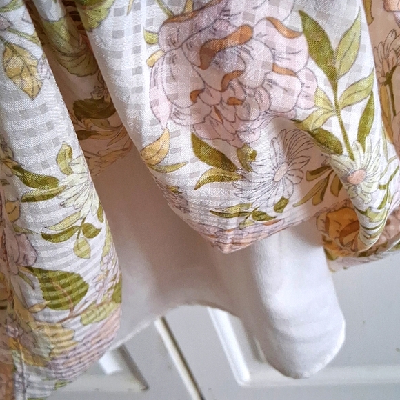 Who What Wear Drawing Room Floral Tiered Dress Womens Size Medium - Picture 4 of 7